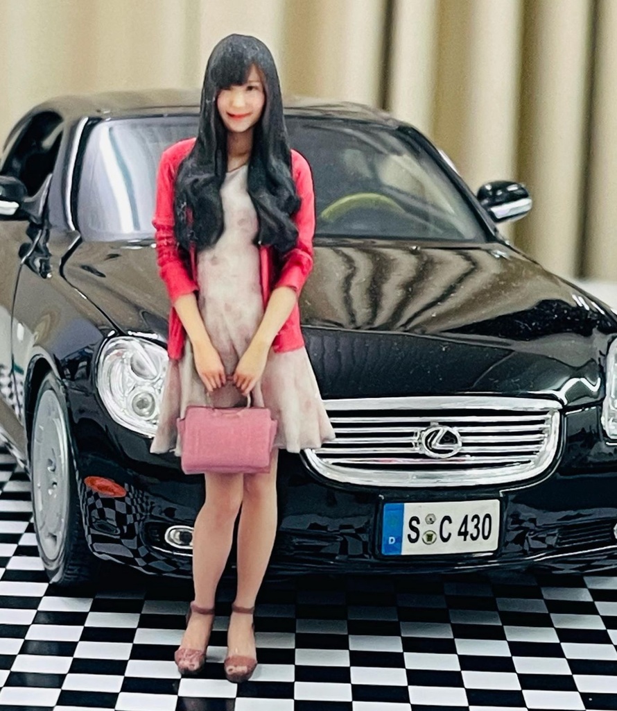 1/18 71-2 フィギュア リアルフィギュア ミニカーに 完成品 ミニチュアイメージ 塗装済完成品 3Dフィギュア 3D人物 人物3D フルカラー3Dプリンター