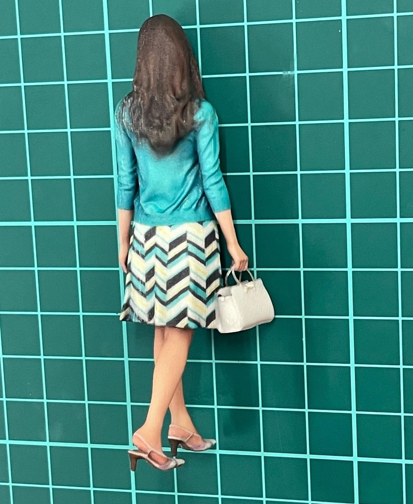 1/18 57-1 フィギュア リアルフィギュア ミニカーに 完成品 塗装済完成品 ジオラマに ミニチュアイメージ 3Dフィギュア フルカラー3Dプリンター