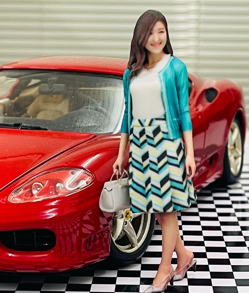 1/18 57-1 フィギュア リアルフィギュア ミニカーに 完成品 塗装済完成品 ジオラマに ミニチュアイメージ 3Dフィギュア フルカラー3Dプリンター