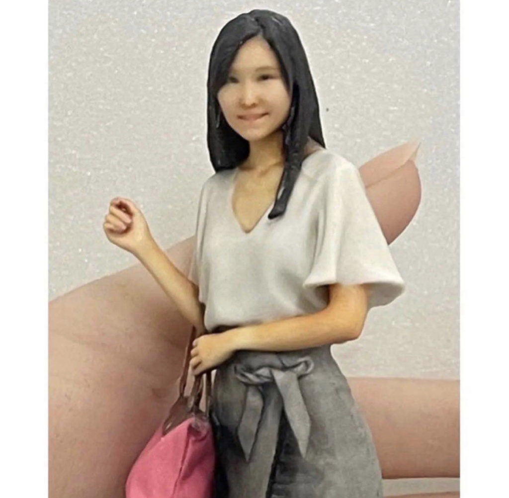 1/12 Jess OL フィギュア リアルフィギュア 完成品 塗装済完成品 ミニチュアイメージ リアルフィギュア ミニカーに ジオラマに 3Dフィギュア フルカラー3Dプリンター 人物3D 3D人物