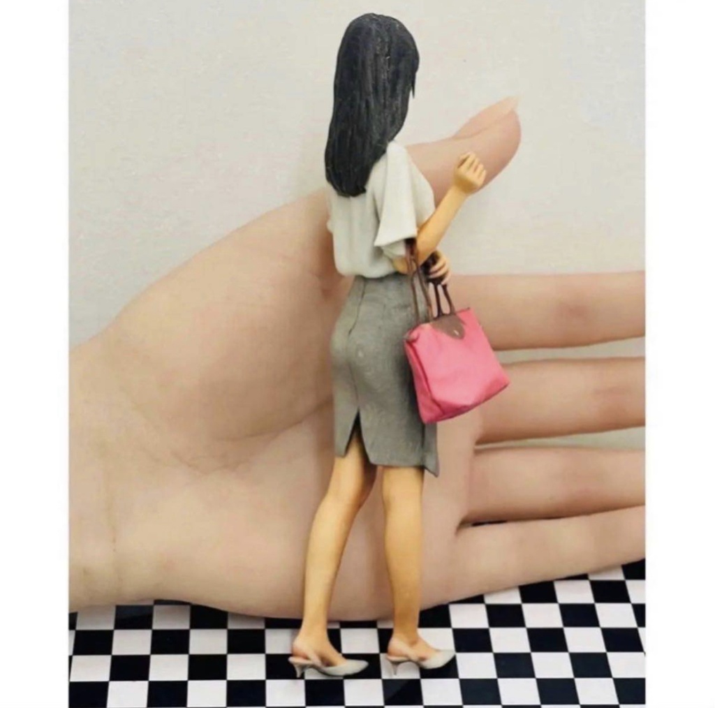 1/12 Jess OL フィギュア リアルフィギュア 完成品 塗装済完成品 ミニチュアイメージ リアルフィギュア ミニカーに ジオラマに 3Dフィギュア フルカラー3Dプリンター 人物3D 3D人物