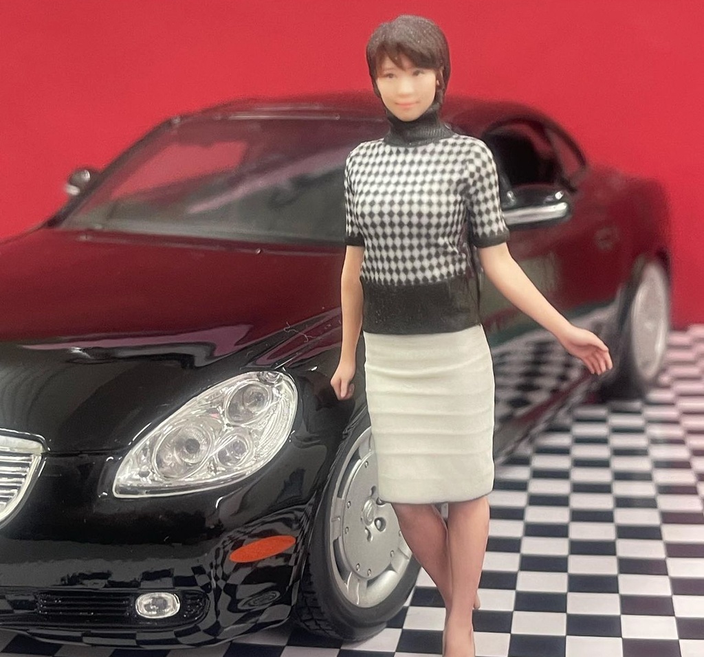 1/18 25-1 フィギュア リアルフィギュア 完成品 塗装済完成品 ミニチュアイメージ ミニカーに ジオラマに 3Dフィギュア 3D人物 人物3D