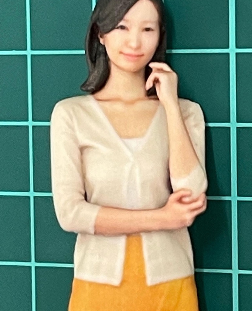 1/18 97-1 フィギュア リアルフィギュア 3Dフィギュア 完成品 塗装済完成品 ミニチュアイメージ ミニカーに ジオラマに 3D人物 人物3D