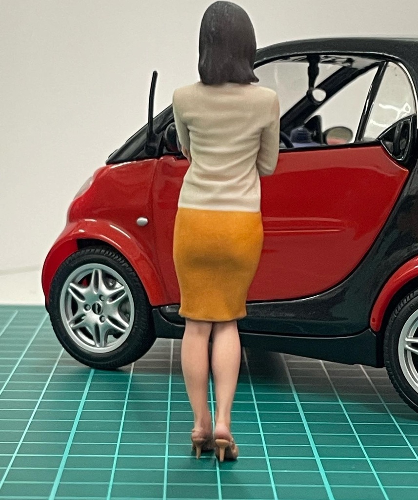 1/18 97-1 フィギュア リアルフィギュア 3Dフィギュア 完成品 塗装済完成品 ミニチュアイメージ ミニカーに ジオラマに 3D人物 人物3D