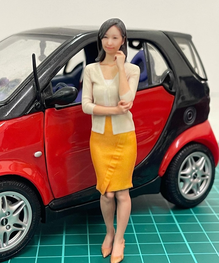 1/18 97-1 フィギュア リアルフィギュア 3Dフィギュア 完成品 塗装済完成品 ミニチュアイメージ ミニカーに ジオラマに 3D人物 人物3D