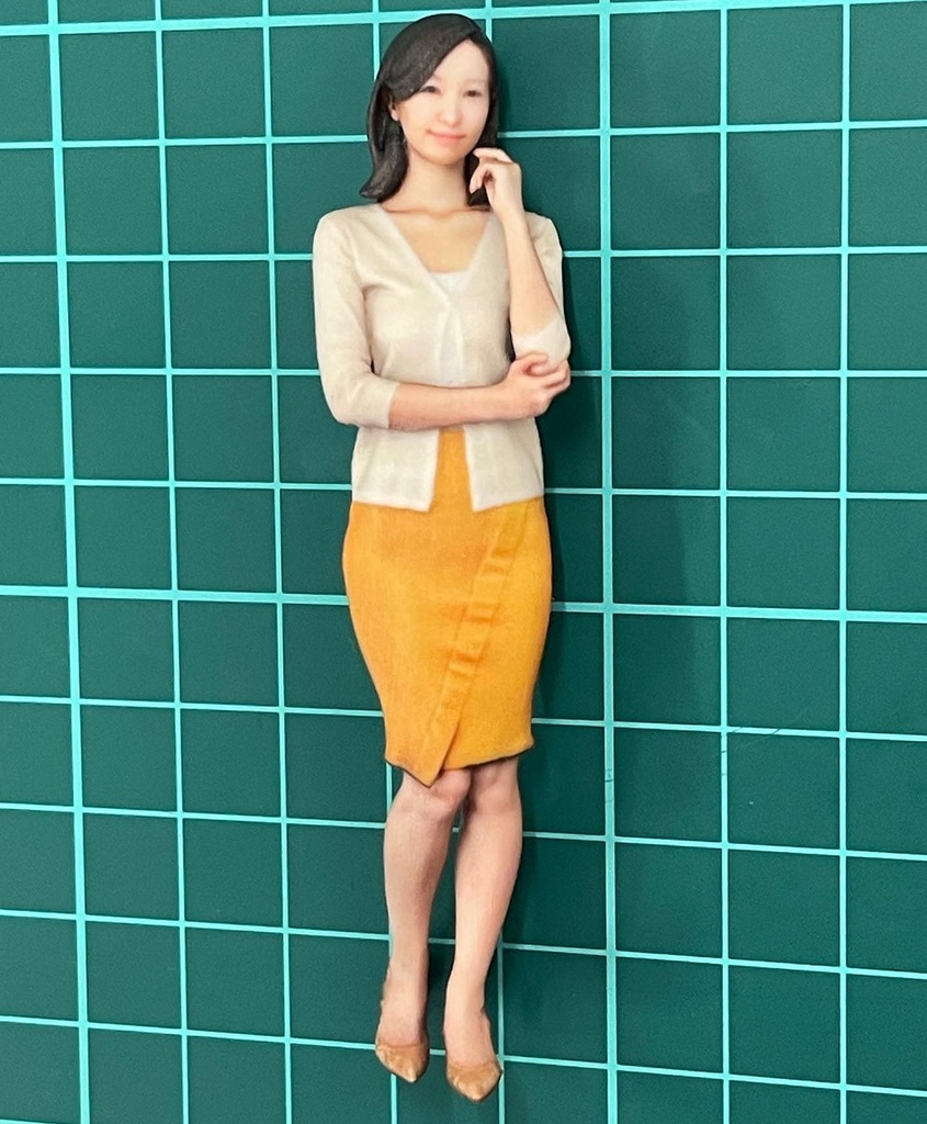 1/18 97-1 フィギュア リアルフィギュア 3Dフィギュア 完成品 塗装済完成品 ミニチュアイメージ ミニカーに ジオラマに 3D人物 人物3D