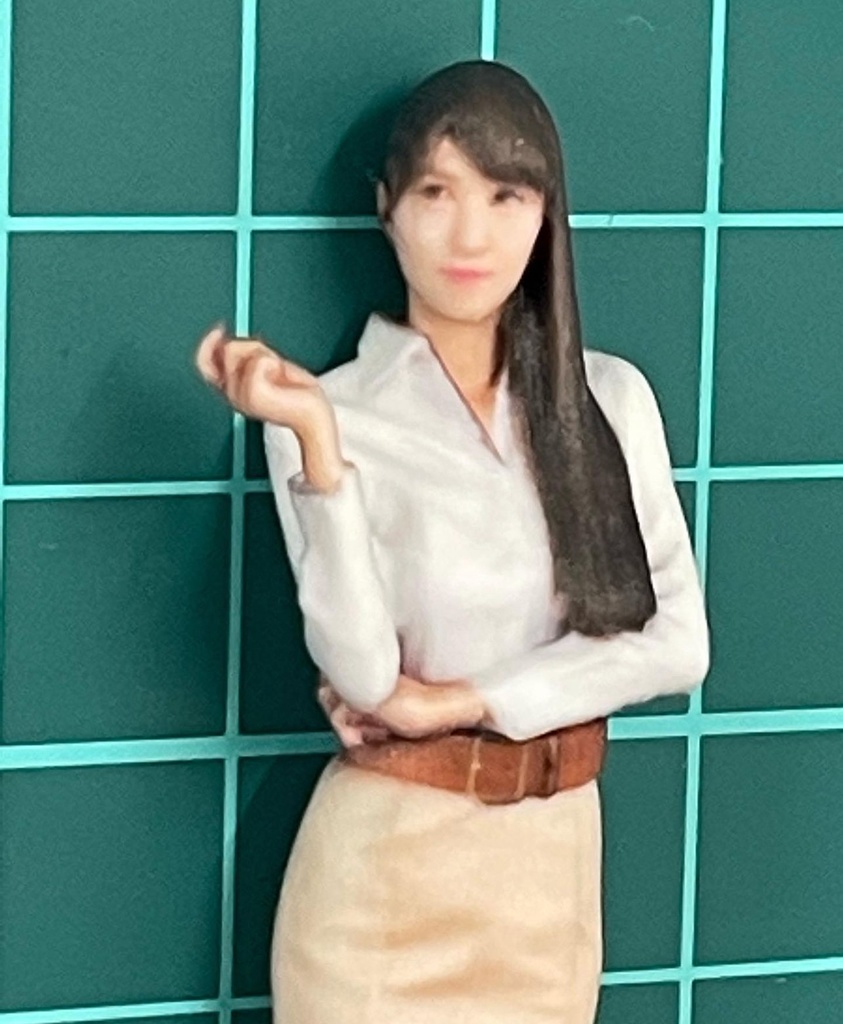 1/24 7-1 フィギュア リアルフィギュア 完成品 塗装済完成品 ミニチュアイメージ 3Dフィギュア 3D人物 人物3D