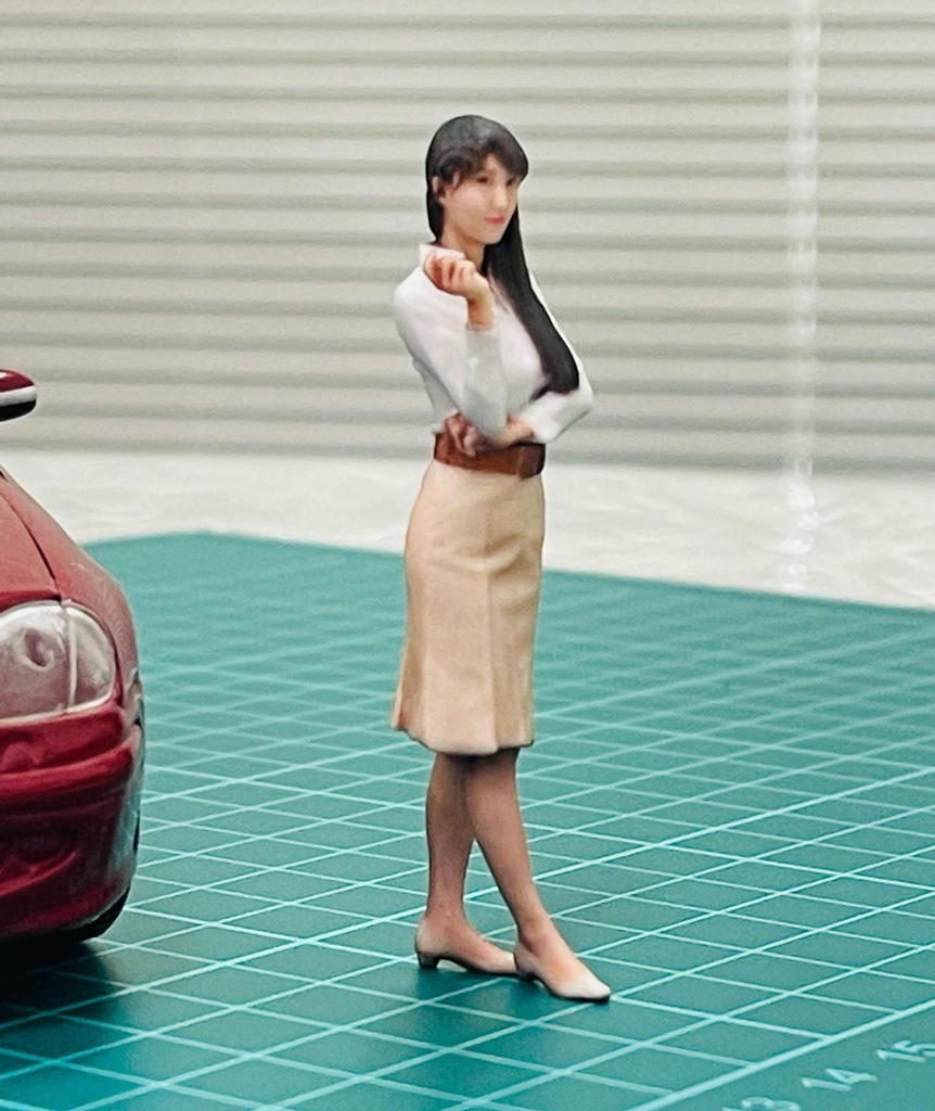 1/24 7-1 フィギュア リアルフィギュア 完成品 塗装済完成品 ミニチュアイメージ 3Dフィギュア 3D人物 人物3D