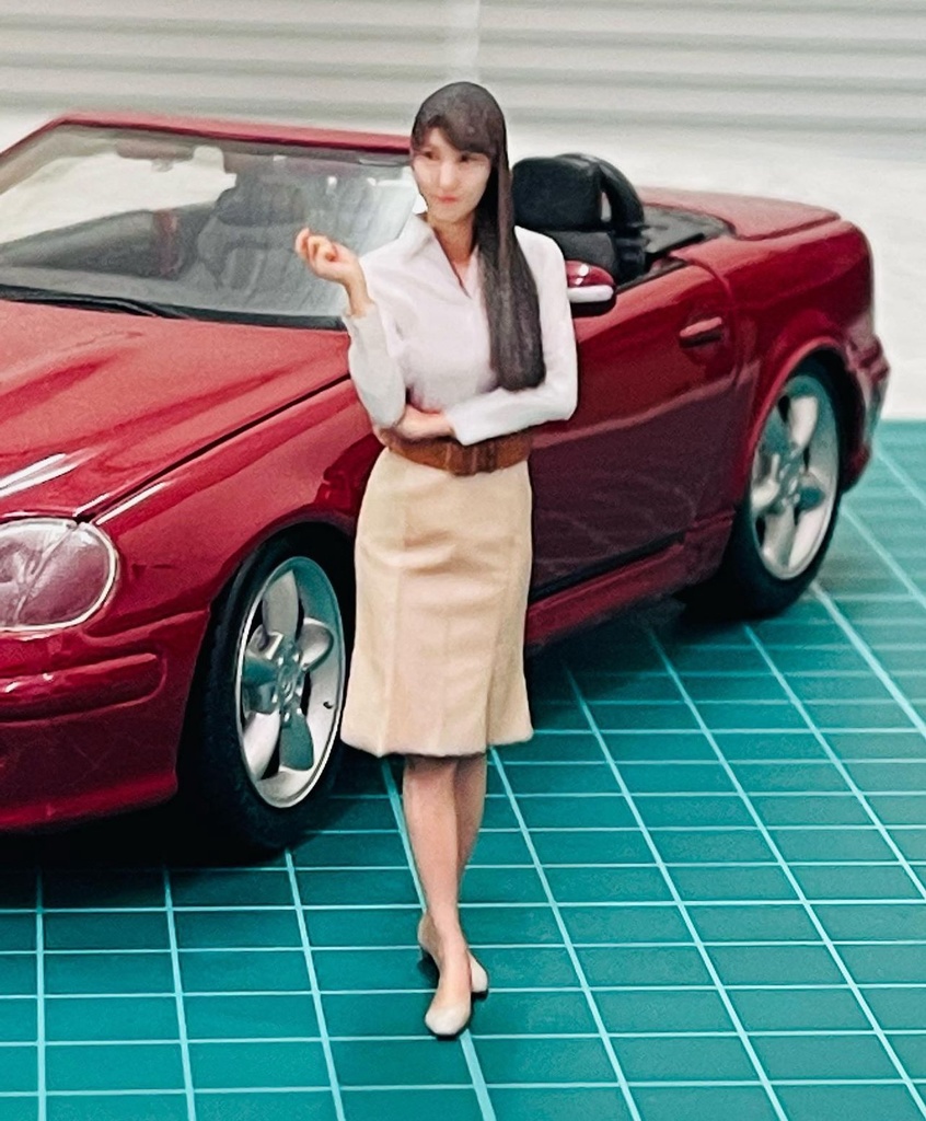 1/24 7-1 フィギュア リアルフィギュア 完成品 塗装済完成品 ミニチュアイメージ 3Dフィギュア 3D人物 人物3D