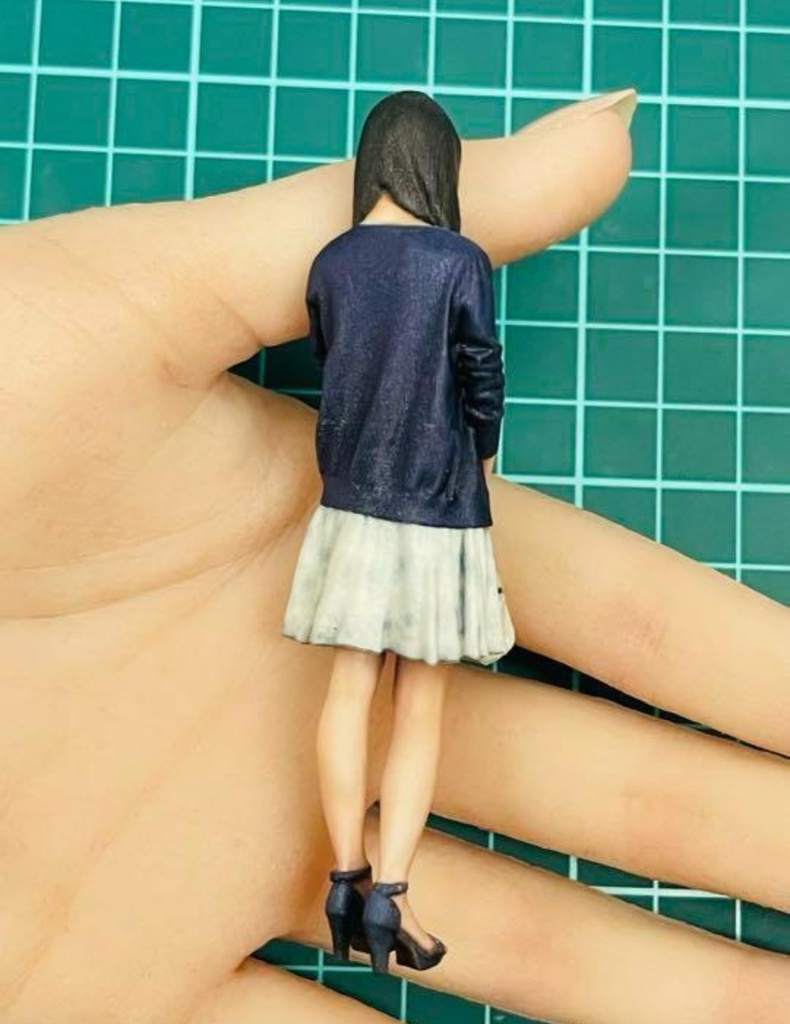 1/18 71-1 フィギュア リアルフィギュア 完成品 塗装済完成品 3Dフィギュア ミニカー撮影 ジオラマに 3D人物 人物3D