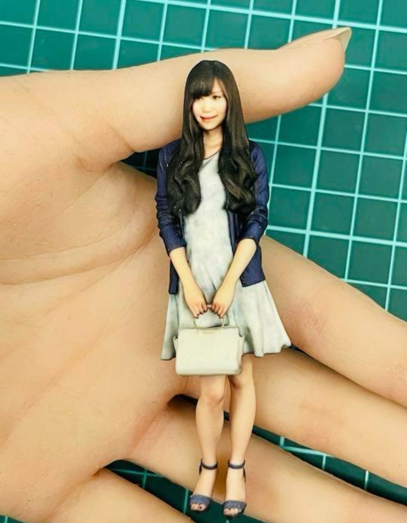 1/18 71-1 フィギュア リアルフィギュア 完成品 塗装済完成品 3Dフィギュア ミニカー撮影 ジオラマに 3D人物 人物3D