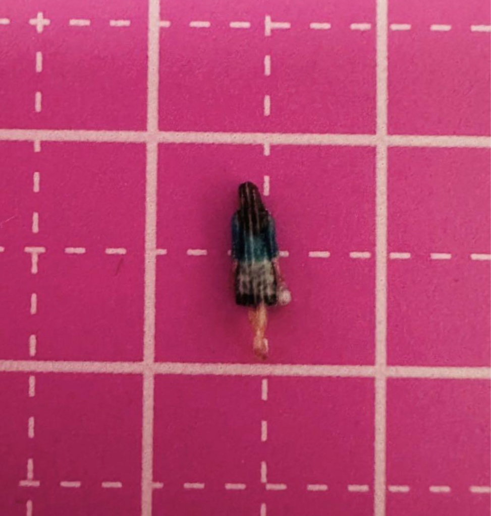 Zゲージ 57-1 フィギュア リアルフィギュア 3Dフィギュア 完成品 塗装済完成品 ミニチュアイメージ 鉄道模型 ジオラマに レイアウトに ミニチュアイメージ 3D人物 人物3D