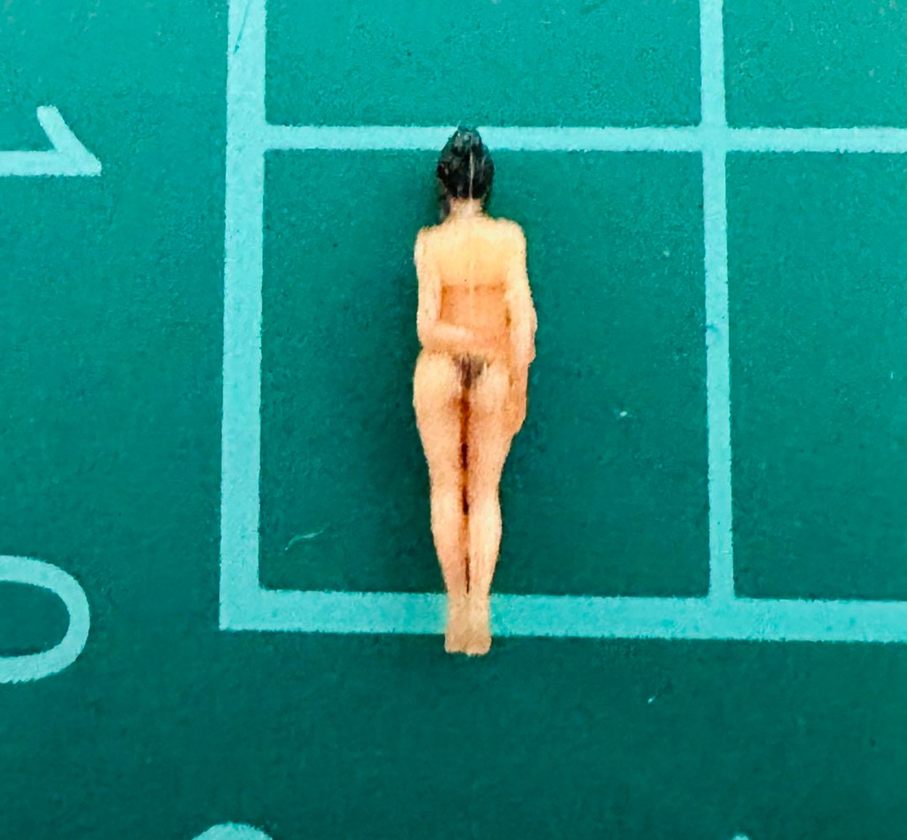 Nゲージ 1/150 JOY2 フィギュア リアルフィギュア 完成品 塗装済完成品 鉄道模型 ミニチュアイメージ ジオラマに レイアウトに 3Dフィギュア フルカラー3Dプリンター 3D人物 人物3D