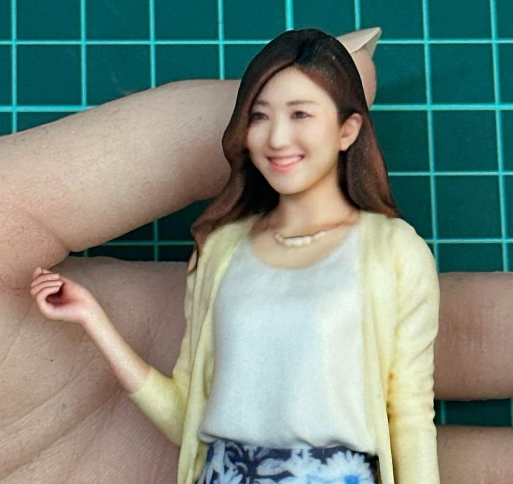 1/12 53-1 フィギュア リアルフィギュア 完成品 塗装済完成品 ミニチュアイメージ 3Dフィギュア ミニカーに ジオラマに ドールハウスに 3D人物 人物3D