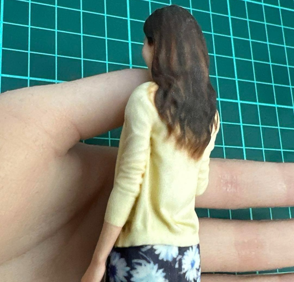 1/12 53-1 フィギュア リアルフィギュア 完成品 塗装済完成品 ミニチュアイメージ 3Dフィギュア ミニカーに ジオラマに ドールハウスに 3D人物 人物3D