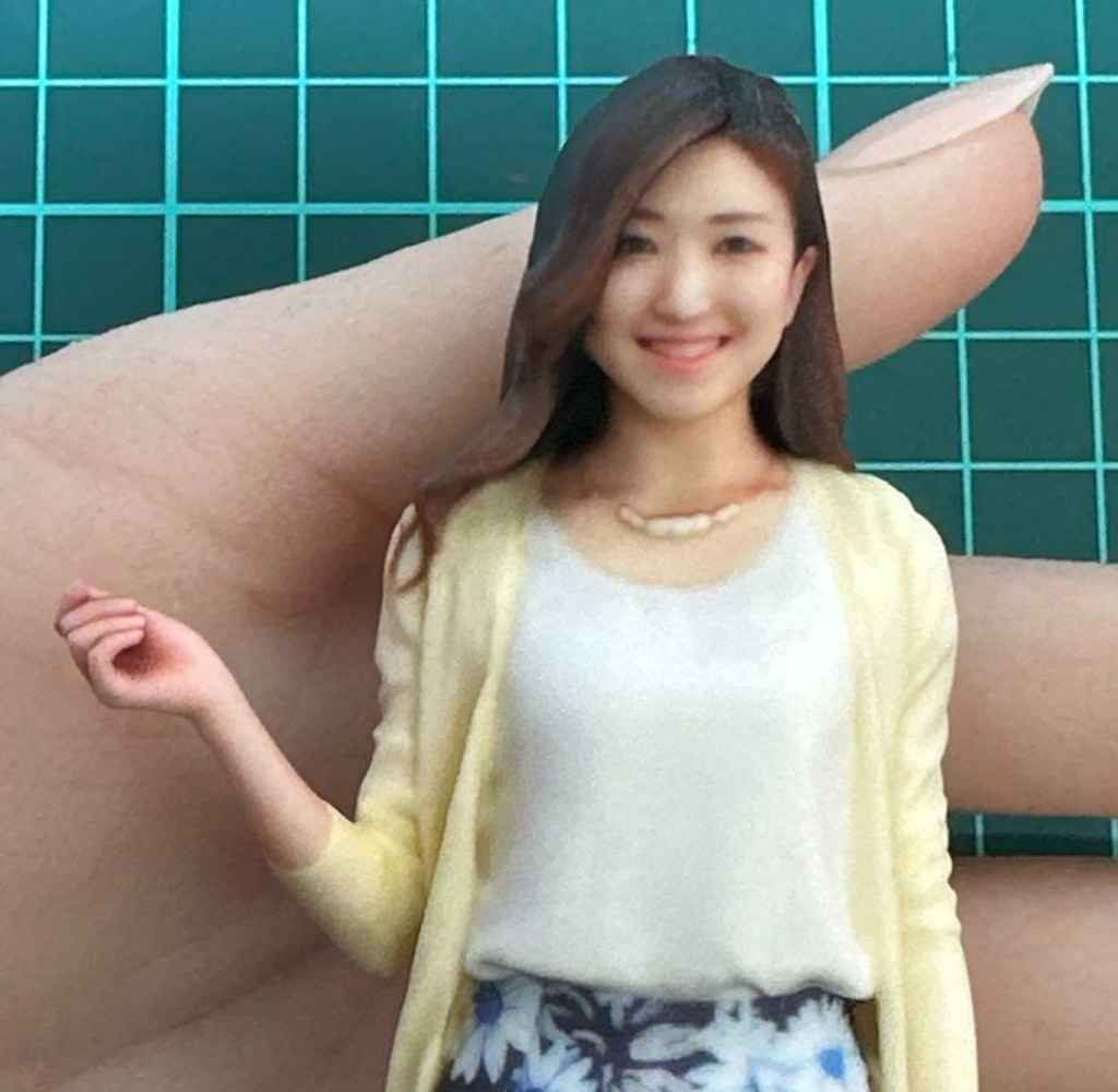 1/12 53-1 フィギュア リアルフィギュア 完成品 塗装済完成品 ミニチュアイメージ 3Dフィギュア ミニカーに ジオラマに ドールハウスに 3D人物 人物3D