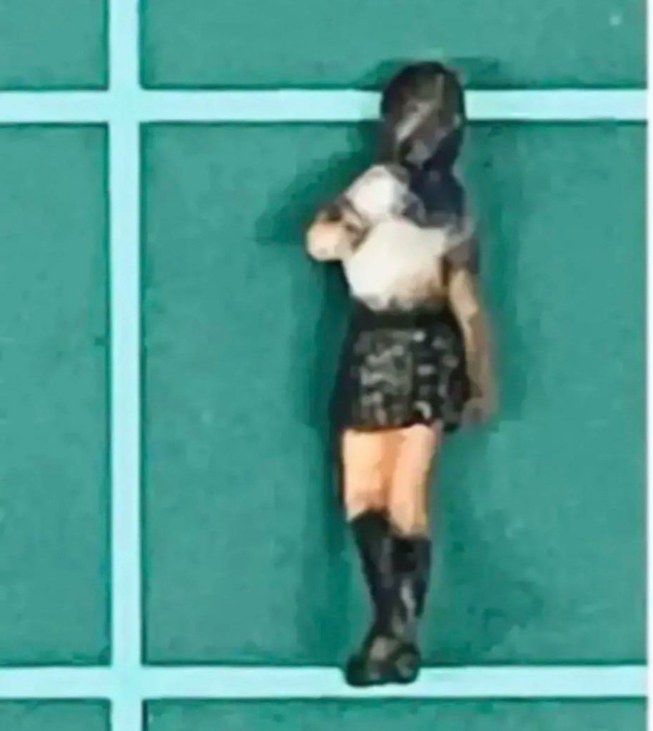 Nゲージ 1/150 JK3 女子高生 フィギュア リアルフィギュア 完成品 塗装済完成品 ミニチュアイメージ 3Dフィギュア 鉄道模型 ジオラマに レイアウトに 3D人物 人物3D