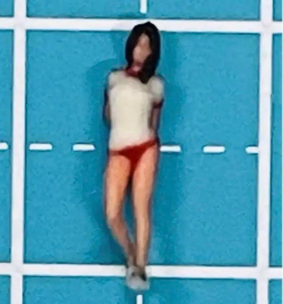 Nゲージ 1/150 JK6 女子高生 フィギュア リアルフィギュア 完成品 塗装済完成品 鉄道模型 ジオラマに レイアウトに ミニチュアイメージ 3Dフィギュア 3D人物 人物3D