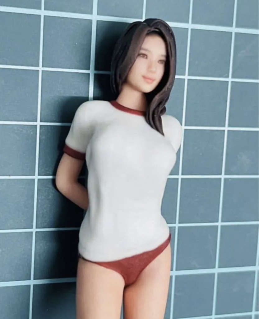 1/18 JK6 女子高生 フィギュア リアルフィギュア 完成品 塗装済完成品 ミニチュアイメージ 3Dフィギュア ミニカーに ジオラマに 3D人物 人物3D フルカラー3Dプリンター