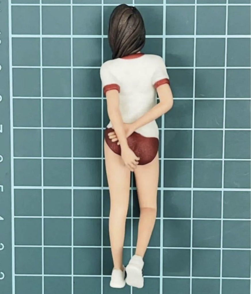 1/18 JK6 女子高生 フィギュア リアルフィギュア 完成品 塗装済完成品 ミニチュアイメージ 3Dフィギュア ミニカーに ジオラマに 3D人物 人物3D フルカラー3Dプリンター