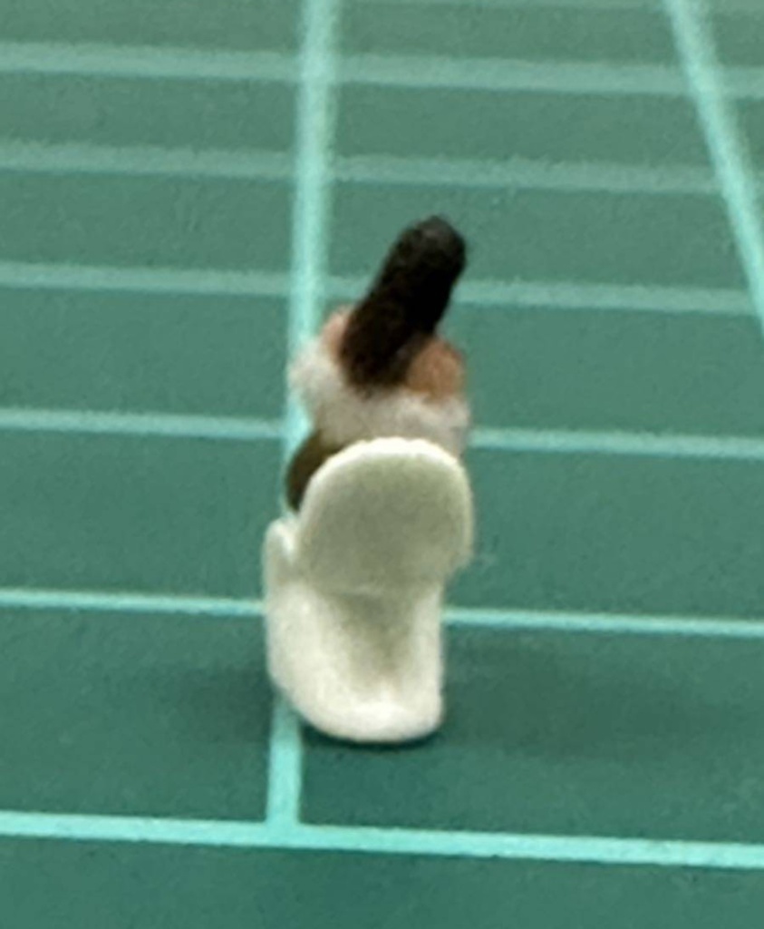 Nゲージ 1/150 フィギュア+椅子 リアルフィギュア ヌミック 鉄道模型 完成品 塗装済完成品 ジオラマに レイアウトに 3Dフィギュア