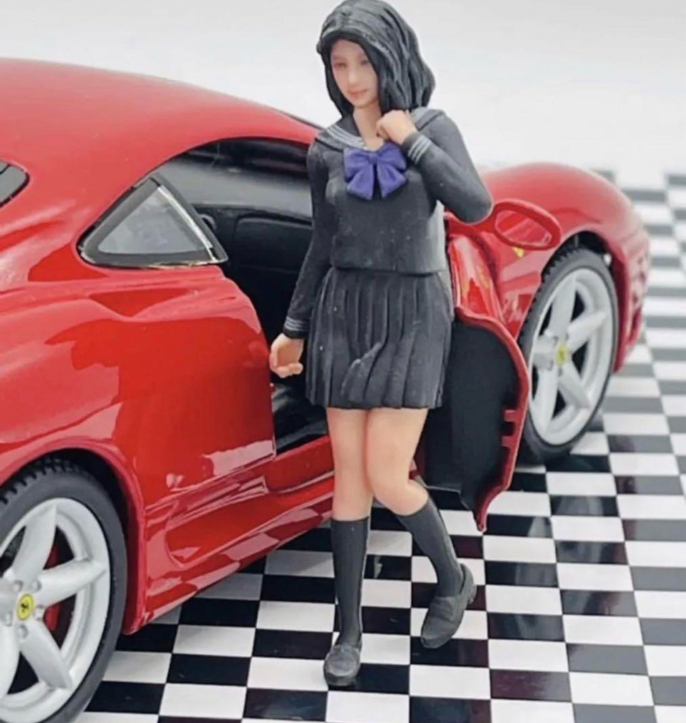 1/24 JK1 フィギュア リアルフィギュア 完成品 塗装済完成品 ミニチュアイメージ ミニカーに ジオラマに 3Dフィギュア 3D人物 人物3D