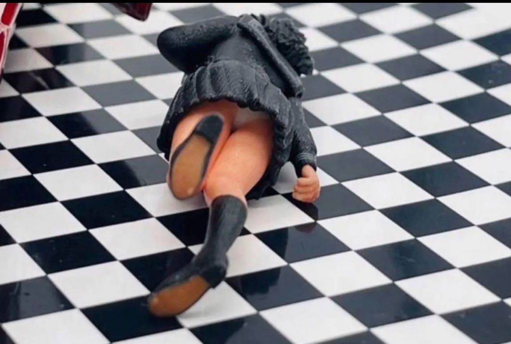 1/24 JK1 フィギュア リアルフィギュア 完成品 塗装済完成品 ミニチュアイメージ ミニカーに ジオラマに 3Dフィギュア 3D人物 人物3D