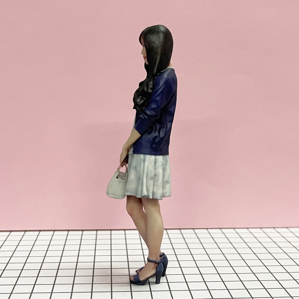 1/12 71-1 フィギュア リアルフィギュア 完成品 塗装済完成品 3Dフィギュア 人物3D 3D人物 ミニカーに ジオラマに ミニチュアイメージ