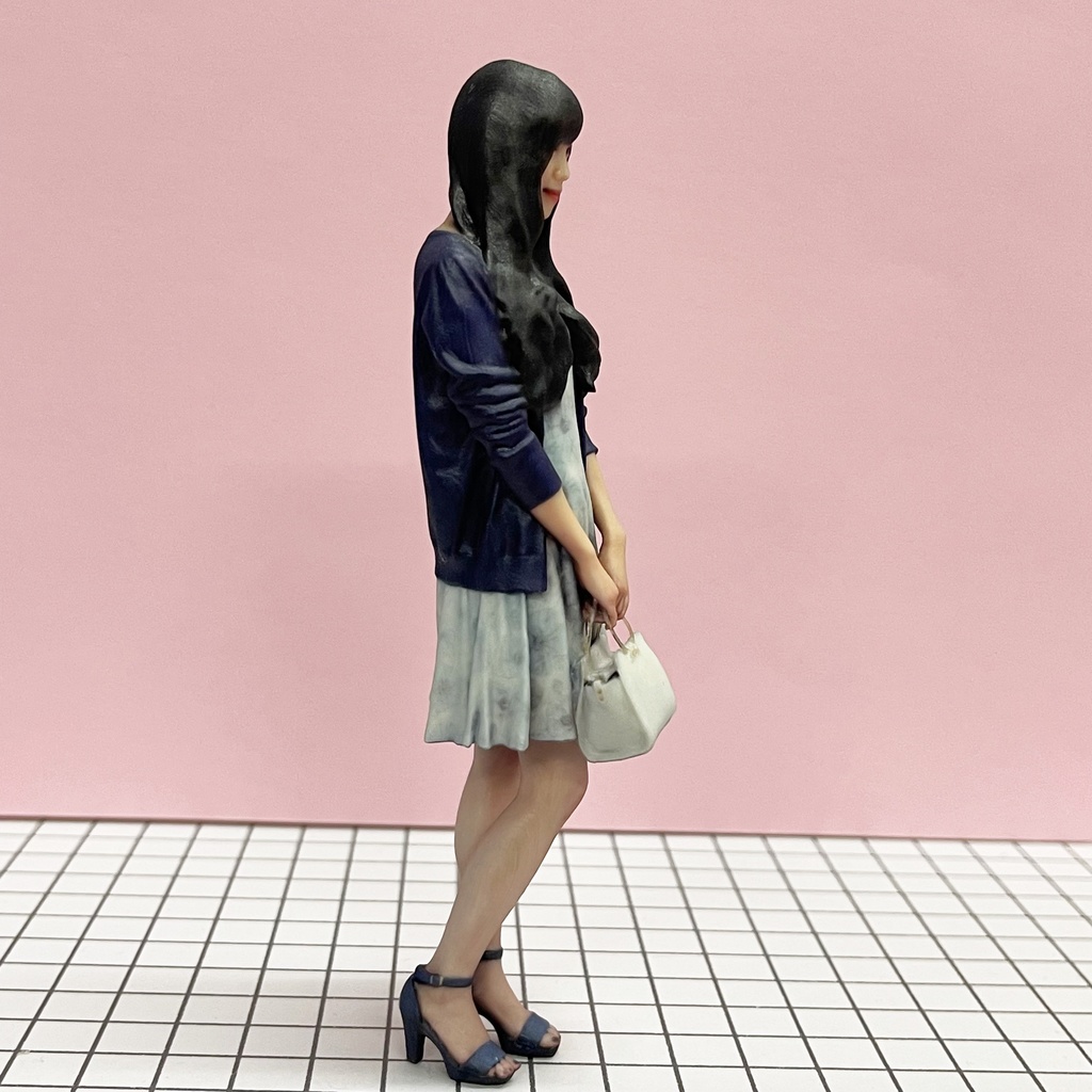 1/12 71-1 フィギュア リアルフィギュア 完成品 塗装済完成品 3Dフィギュア 人物3D 3D人物 ミニカーに ジオラマに ミニチュアイメージ