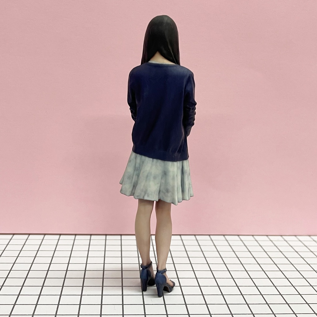 1/12 71-1 フィギュア リアルフィギュア 完成品 塗装済完成品 3Dフィギュア 人物3D 3D人物 ミニカーに ジオラマに ミニチュアイメージ