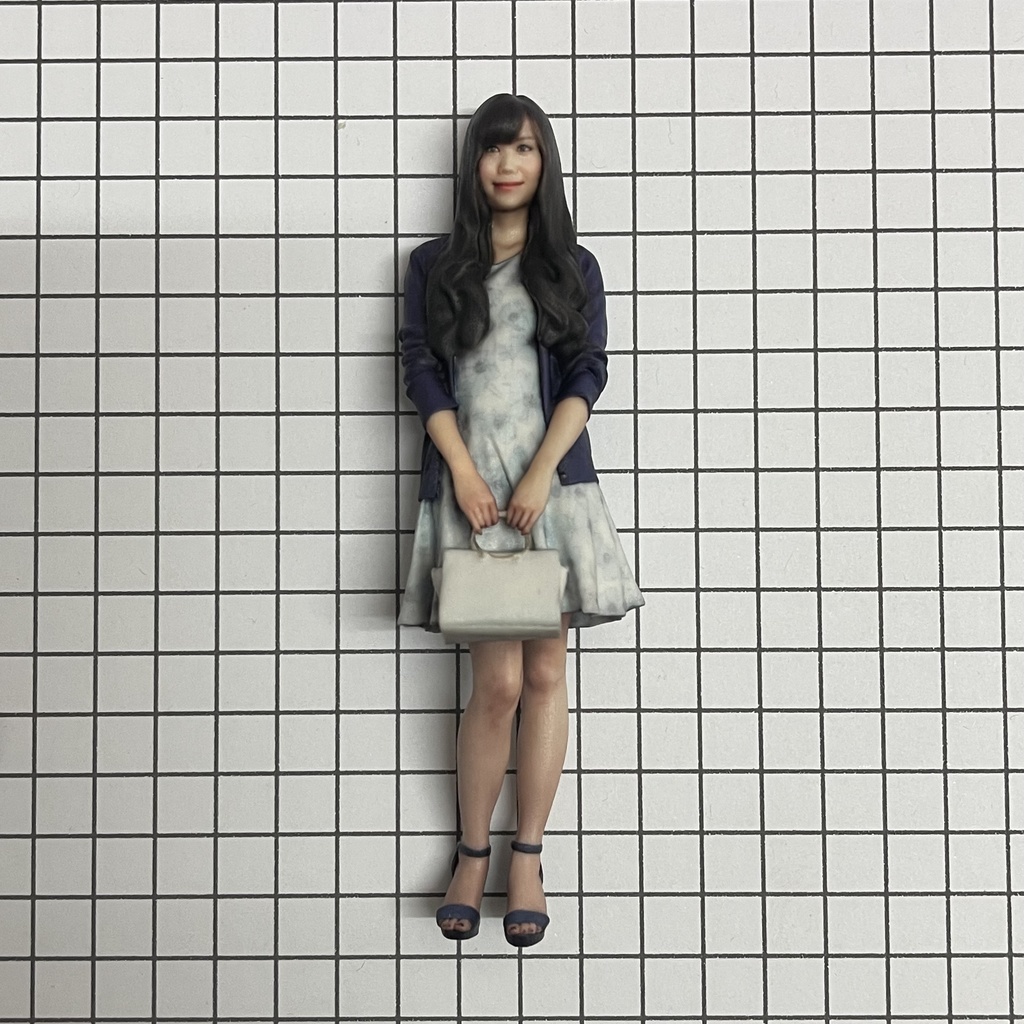 1/12 71-1 フィギュア リアルフィギュア 完成品 塗装済完成品 3Dフィギュア 人物3D 3D人物 ミニカーに ジオラマに ミニチュアイメージ