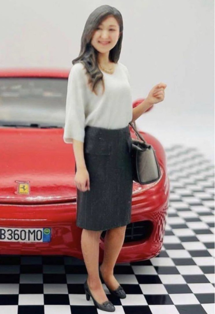 1/18 51-2 フィギュア リアルフィギュア 完成品 ミニチュアイメージ ジオラマに 塗装済完成品 ミニカーに ミニチュア フルカラー3Dプリンター 3Dフィギュア 3D人物 人物3D