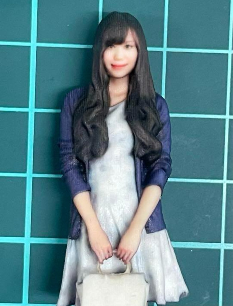 1/24 71-1 フィギュア リアルフィギュア 完成品 塗装済完成品 ミニチュアイメージ 3Dフィギュア ミニカーに ジオラマに 3D人物 人物3D