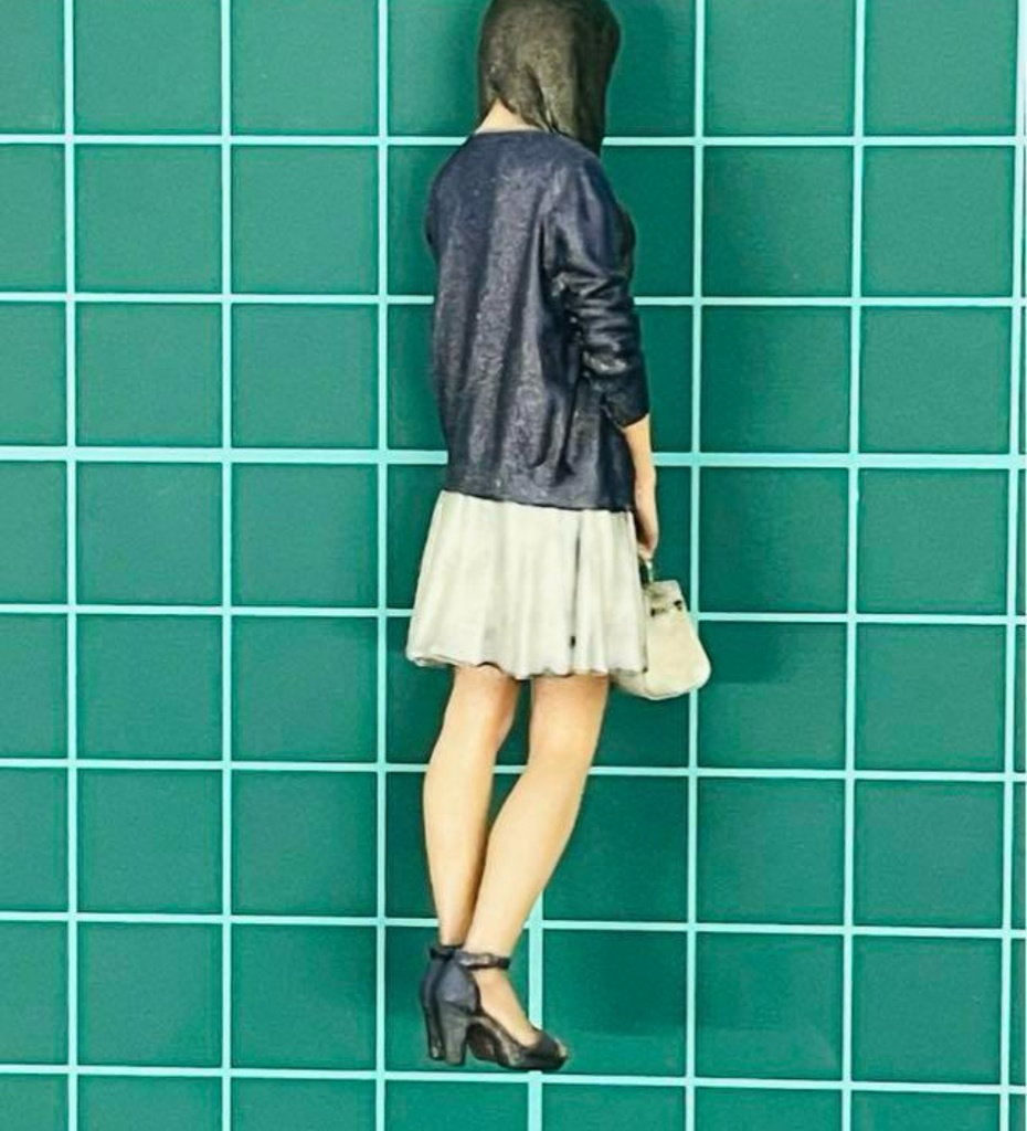 1/24 71-1 フィギュア リアルフィギュア 完成品 塗装済完成品 ミニチュアイメージ 3Dフィギュア ミニカーに ジオラマに 3D人物 人物3D