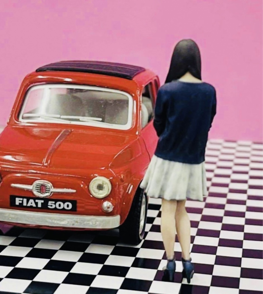 1/24 71-1 フィギュア リアルフィギュア 完成品 塗装済完成品 ミニチュアイメージ 3Dフィギュア ミニカーに ジオラマに 3D人物 人物3D