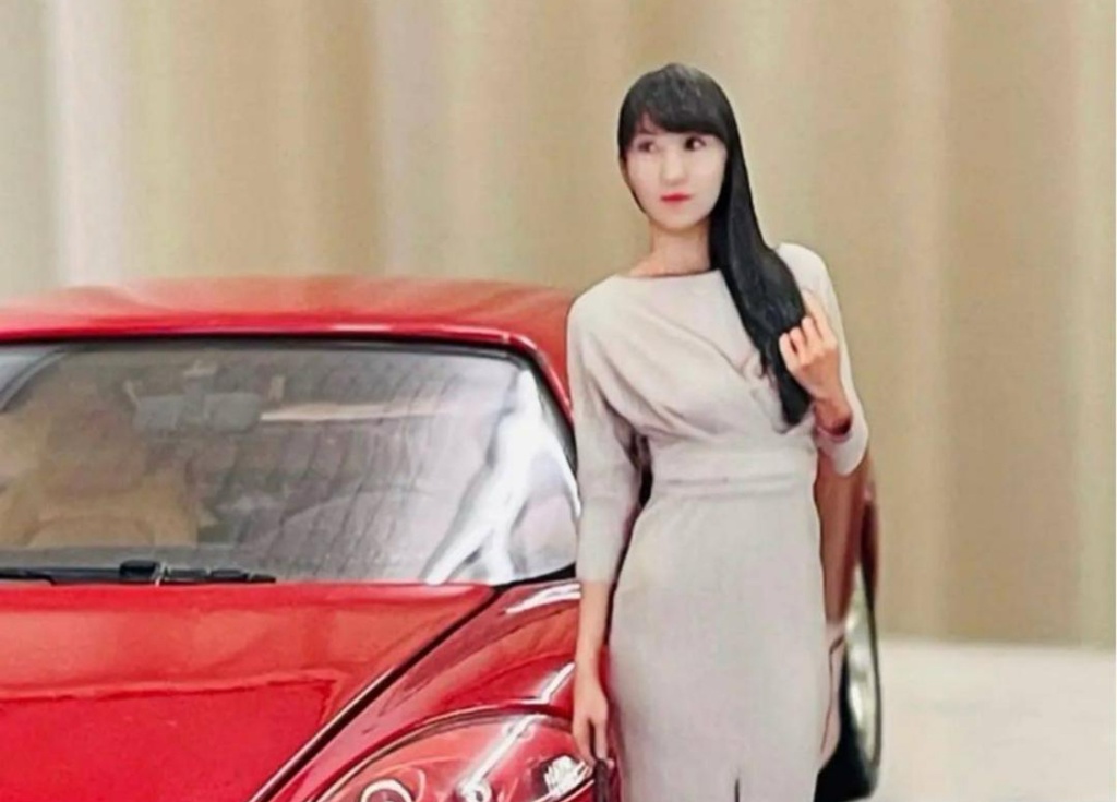 1/18 3-1 フィギュア リアルフィギュア 完成品 塗装済完成品 3Dフィギュア ミニカーに ジオラマに 3D人物 人物3D ミニチュアイメージ ミニチュア