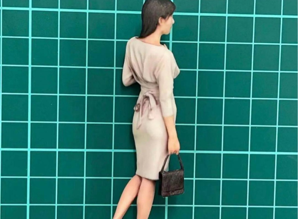 1/18 3-1 フィギュア リアルフィギュア 完成品 塗装済完成品 3Dフィギュア ミニカーに ジオラマに 3D人物 人物3D ミニチュアイメージ ミニチュア