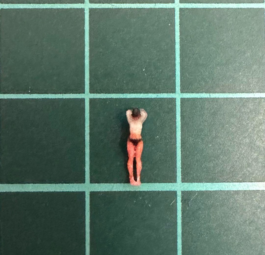 1/200 オーシャンコスモス うさ耳パーカーフィギュア リアルフィギュア 完成品 塗装済完成品3Dフィギュア 3D人物 人物3D ミニチュアイメージ ミニチュア