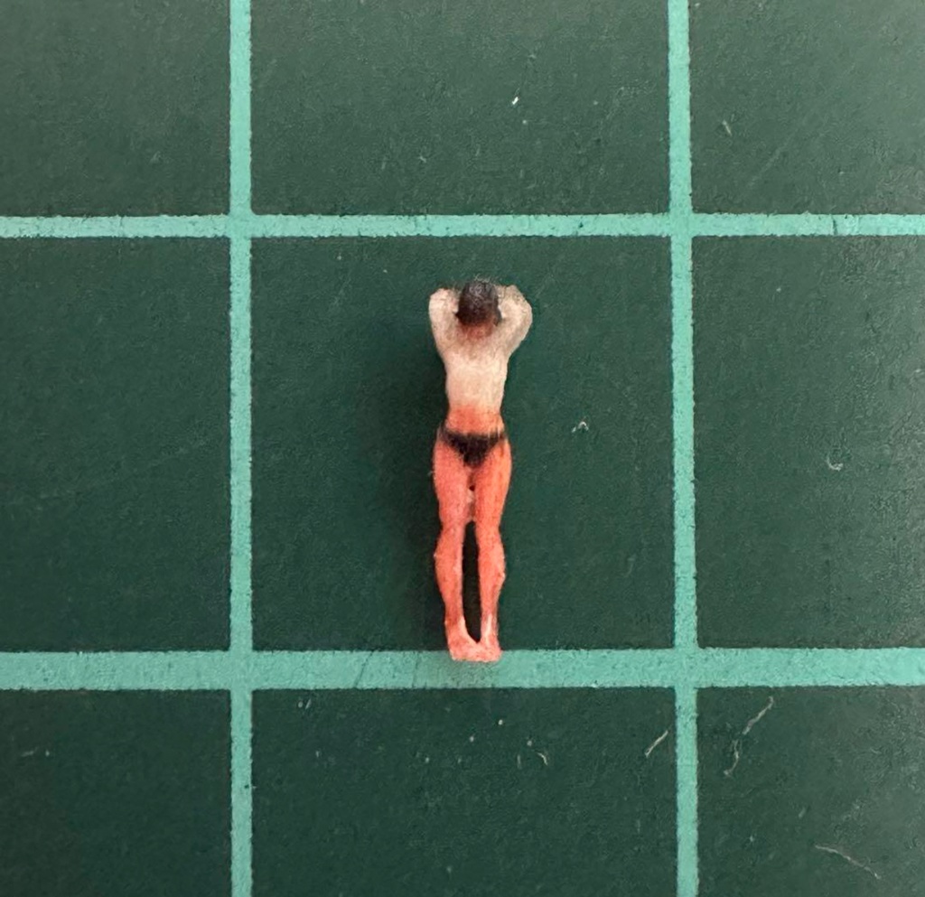 1/200 オーシャンコスモス うさ耳パーカーフィギュア リアルフィギュア 完成品 塗装済完成品3Dフィギュア 3D人物 人物3D ミニチュアイメージ ミニチュア