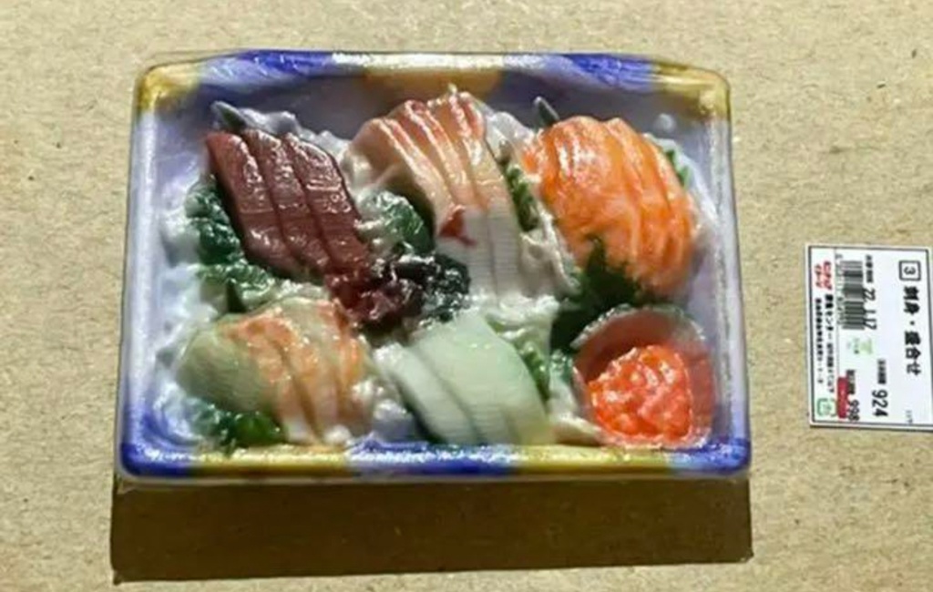 ミニチュア お刺身 刺身 ドールハウスに フィギュアに フルカラー3Dプリンター リアルフィギュア 食品サンプル ミニチュアフード ミニチュアイメージ