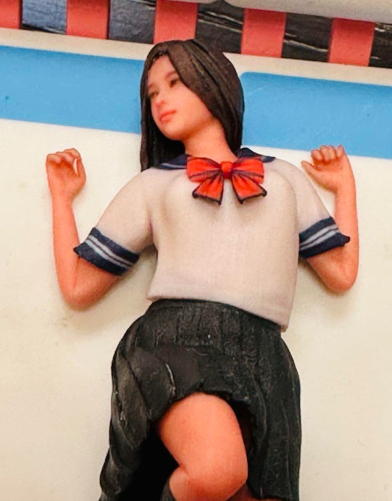 1/18 JK7 女子高生 リアルフィギュア フィギュア 完成品 とそ