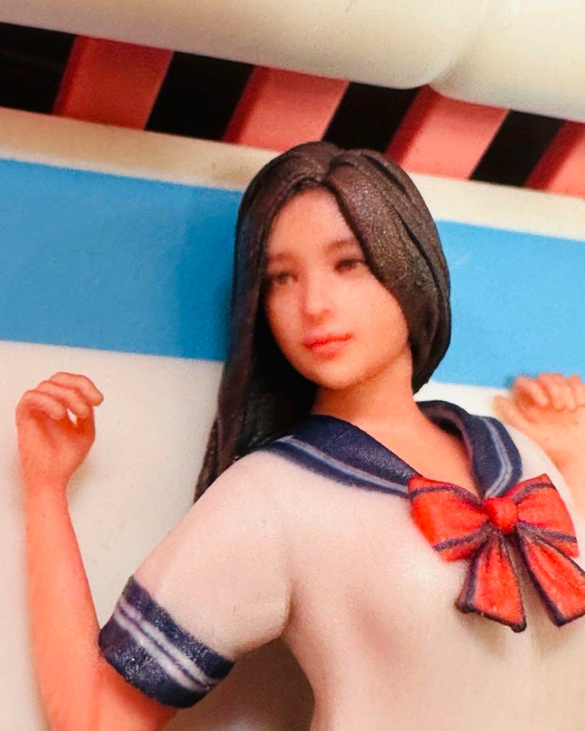 1/18 JK7 女子高生 リアルフィギュア フィギュア 完成品 とそ