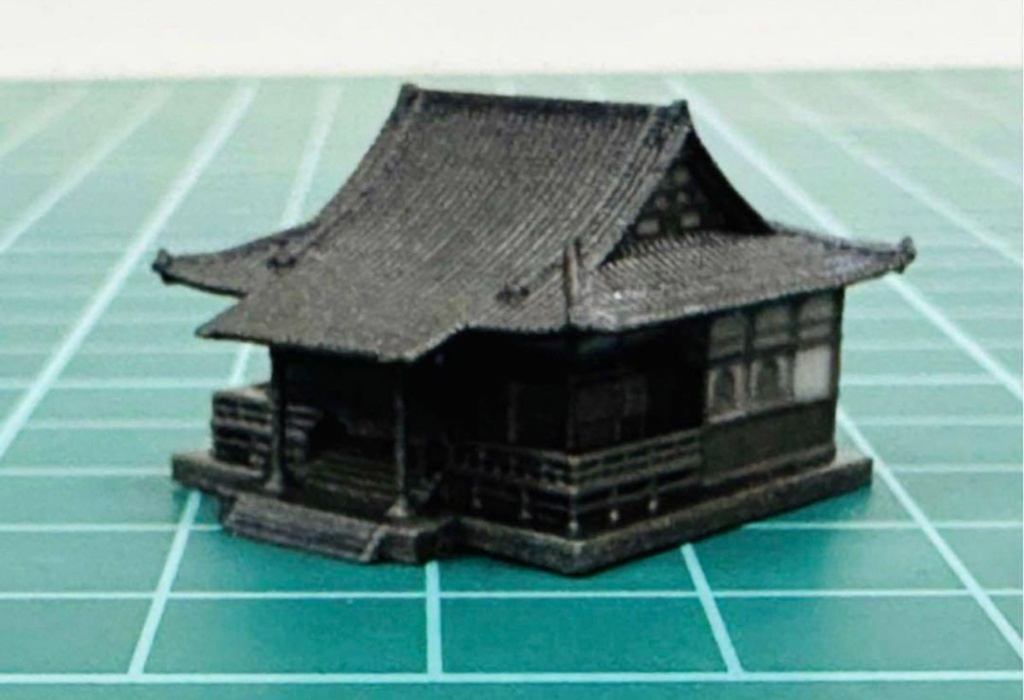 1/600 神社 建物 ミニチュア ストラクチャー 完成品 ジオラマに 建築模型 住宅模型 ミニチュアイメージ 3Dフィギュア フルカラー3Dプリンター