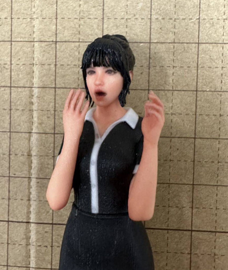 1/18 JOY14 フィギュア リアルフィギュア 完成品 塗装済完成品 3Dフィギュア ミニカーに ジオラマに ミニチュアイメージ 3D人物 人物3D ドールハウスに