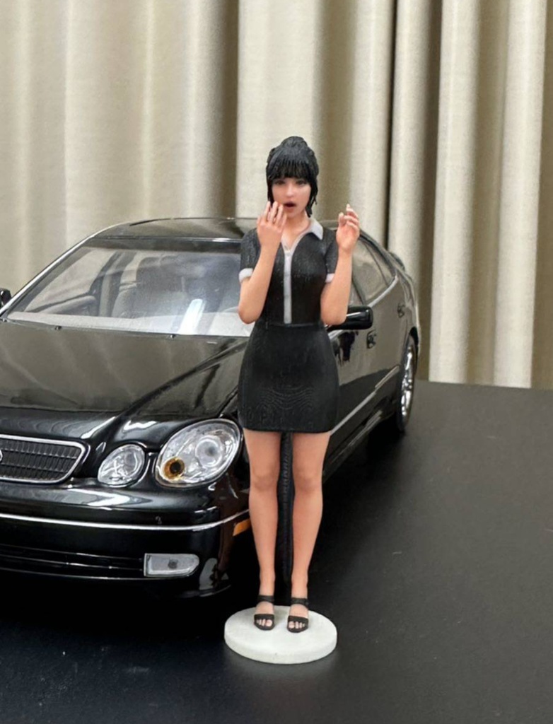 1/18 JOY14 フィギュア リアルフィギュア 完成品 塗装済完成品 3Dフィギュア ミニカーに ジオラマに ミニチュアイメージ 3D人物 人物3D ドールハウスに