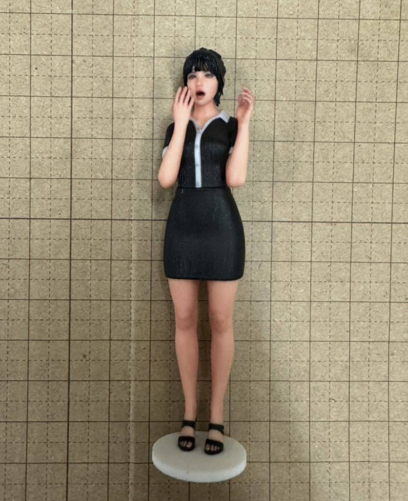 1/18 JOY14 フィギュア リアルフィギュア 完成品 塗装済完成品 3Dフィギュア ミニカーに ジオラマに ミニチュアイメージ 3D人物 人物3D ドールハウスに