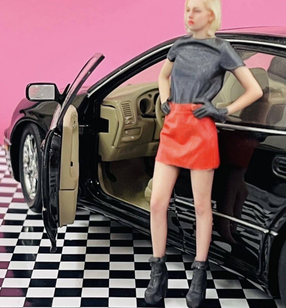 1/18 R8 フィギュア リアルフィギュア 完成品 塗装済完成品 3Dフィギュア フルカラー3Dプリンター 3D人物 人物3D ミニチュアイメージ ミニカーに ジオラマに