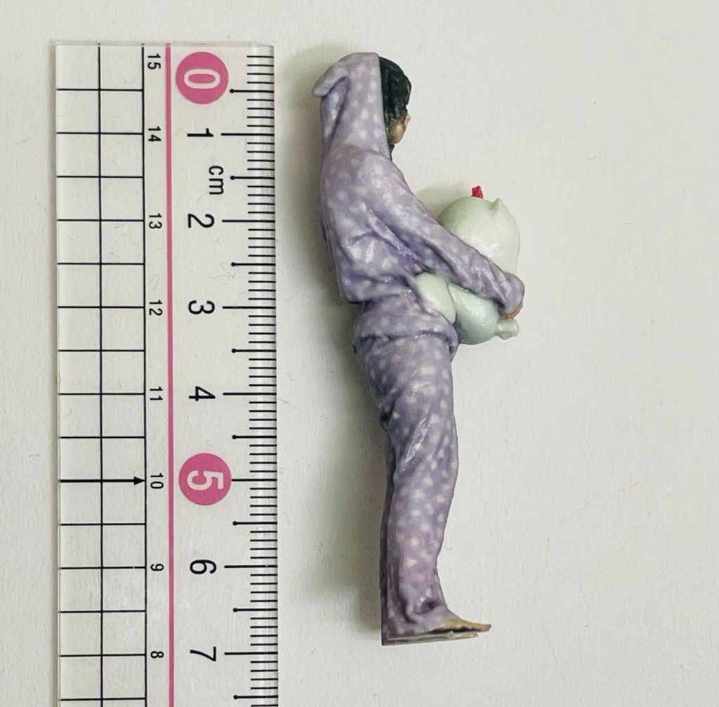 1/24 ルームウエア少女 フィギュア リアルフィギュア 完成品 塗装済完成品 ミニチュアイメージ 3Dフィギュア ミニカーに ジオラマに 3D人物 人物3D