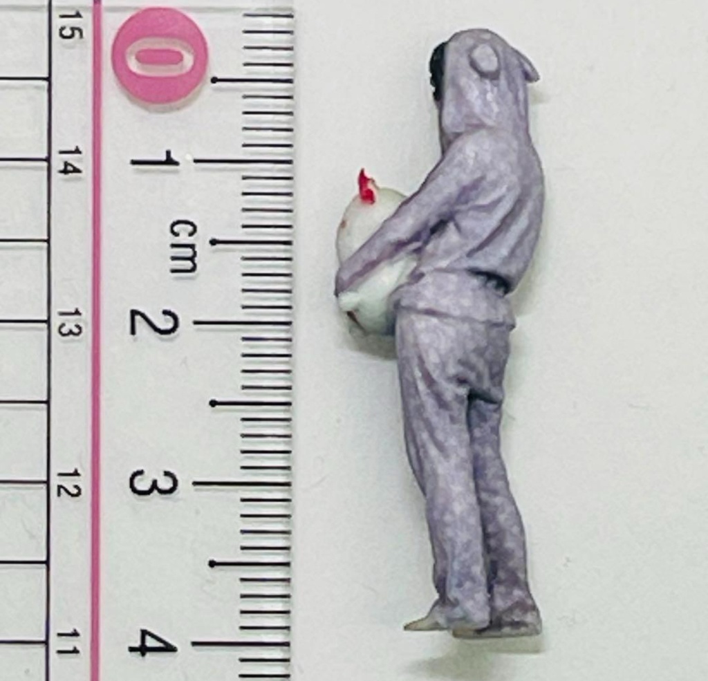 1/43 ルームウエア少女 リアルフィギュア フィギュア 完成品 塗装済完成品 ミニカーに ジオラマに ミニチュアイメージ 3Dフィギュア フルカラー3Dプリンター 3D人物 人物3D