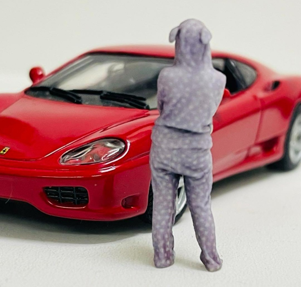 1/43 ルームウエア少女 リアルフィギュア フィギュア 完成品 塗装済完成品 ミニカーに ジオラマに ミニチュアイメージ 3Dフィギュア フルカラー3Dプリンター 3D人物 人物3D